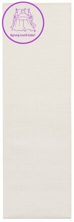 Běhoun Nature 103531 Cream White – na ven i na doma