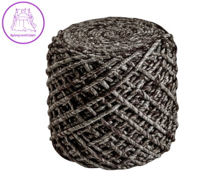Sedací vak ROYAL POUF POR 888 Coffee