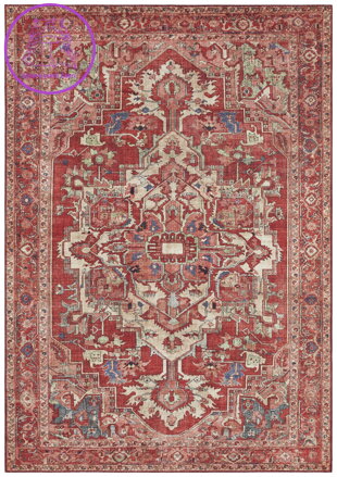 Kusový koberec Asmar 104018 Orient/Red