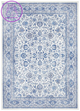 Kusový koberec Imagination 104219 Sapphire/Blue z kolekce Elle