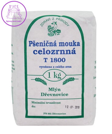 Mouka pšeničná celozrnná 1kg ZP   2909