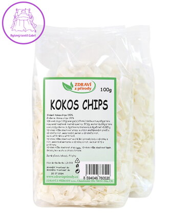 Kokos chips 100g ZP 2310