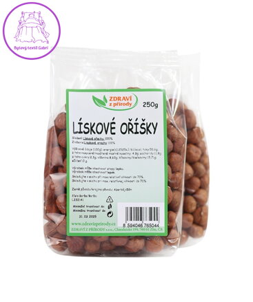 Lískový oříšek 250g ZP  58