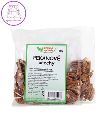 Pekanové ořechy 50g ZP 2314