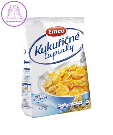 Lupínky kukuřičné 750g Emco 307