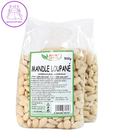 Mandle loupané 500g ZP 2303