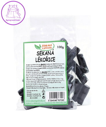 Sekaná lékořice 100g ZP 1025