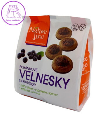 Velnesky pohankové sušenky 200g PLH 3258