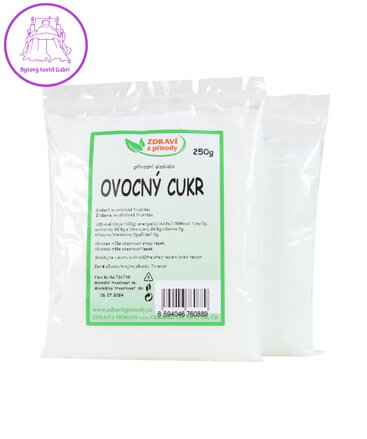 Cukr ovocný 250g ZP 2327