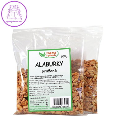 Alaburky pražené 100g ZP 904