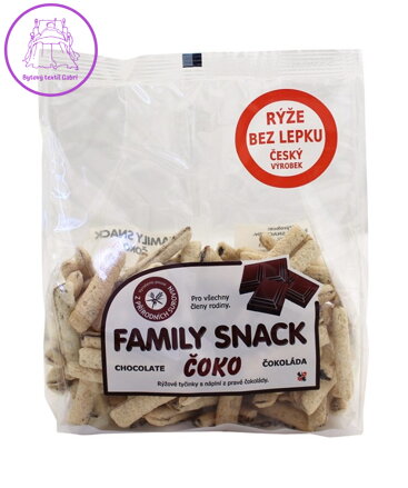 Family snack ČOKO sáček 165g 340