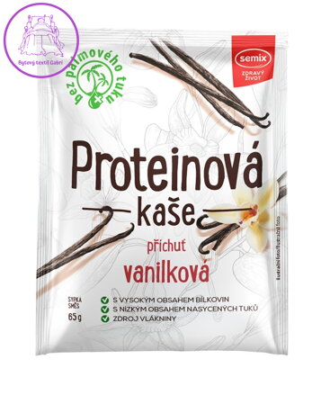 Kaše proteinová vanilka 65g Semix 740