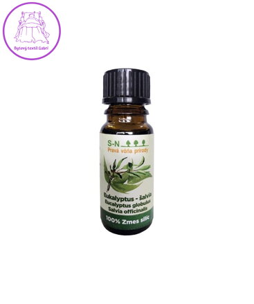 Eukalyptus - šalvěj éterický olej 10ml Slow Natur 755