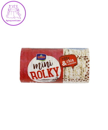 Racio Mini rolky RÝŽE, CHIA 44g Racio 3348