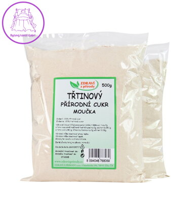 Cukr třtinový moučka 500g ZP 433