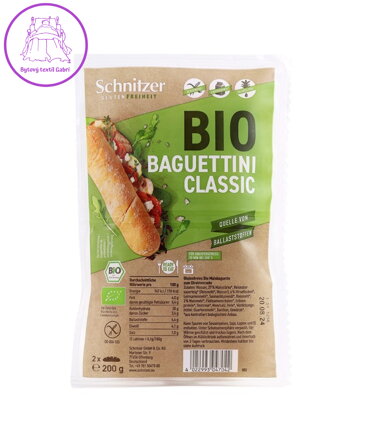 Baguettini Bianco BIO BZL 200g  Schnitzer 3357