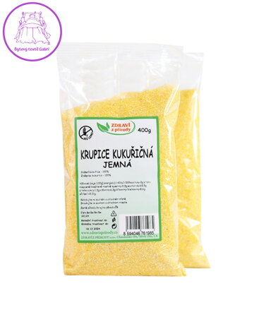 Krupice kukuřičná jemná 400g ZP 137