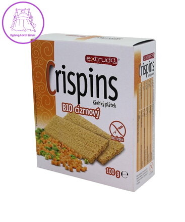 Crispins plátek cizrnový 100g Extrudo 1089