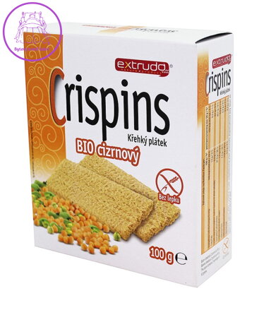 Crispins plátek cizrnový 100g Extrudo 1089