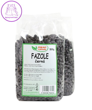 Fazole černá 500g ZP 89