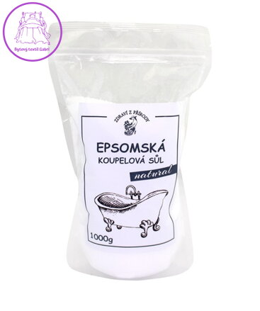 Epsomská sůl natural 1kg ZP 1274