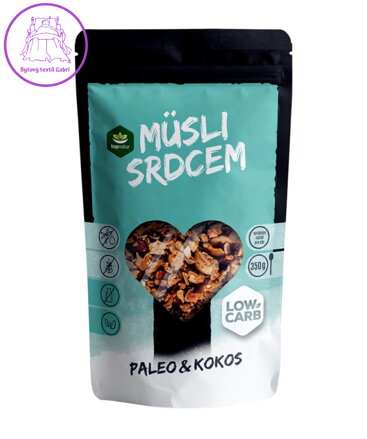 LOW CARB Musli srdcem 350g Topnatur 412