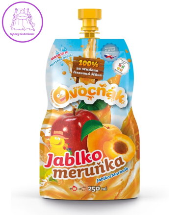 Mošt jablko-meruňka 250ml Ovocňák 1169