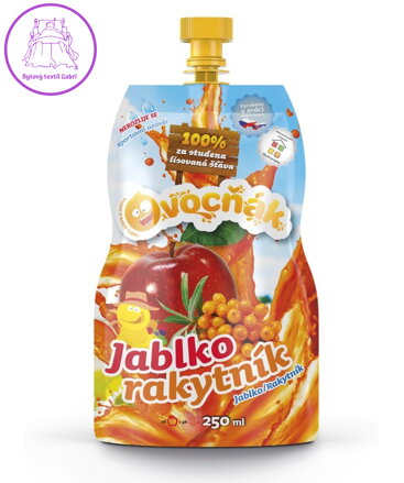 Mošt jablko-rakytník 250ml Ovocňák 1171