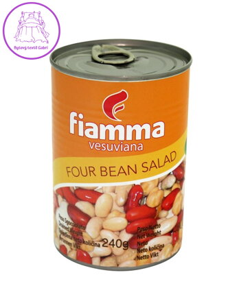 Fazole MIX 4 druhů 400g FIAMMA 1057