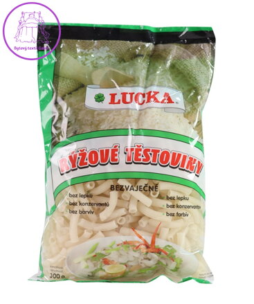 Těstoviny rýžové trubky 300g LUCKA 2535