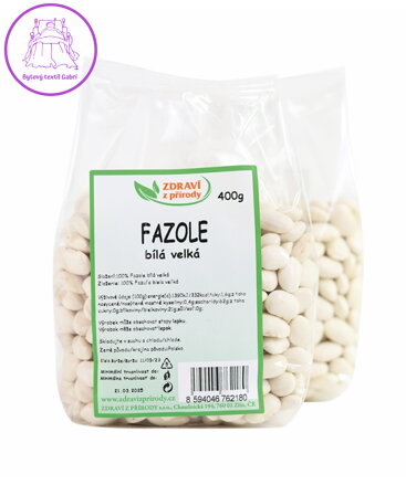 Fazole bílá velká 400g ZP 154