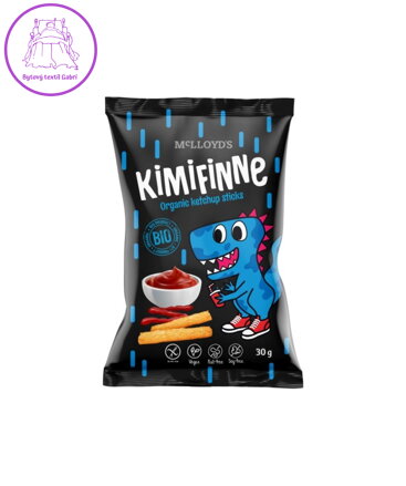 KIMIFINNE Bio tyčinky s kečupem 30g 2093