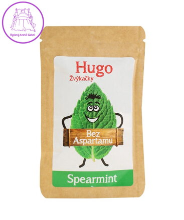 Žvýkačky SPEARMINT bez aspartamu 45g/30ks Hugo  3821