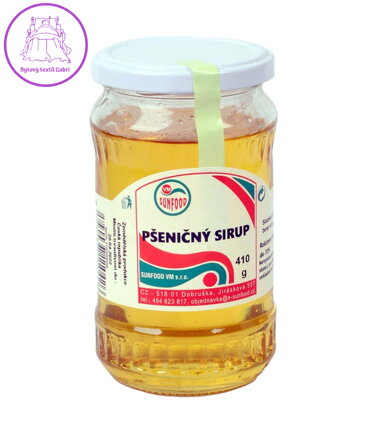 Sirup pšeničný sirup CZ 410g Sunfood 4864