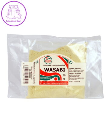 Wasabi japonský křen v prášku 25g Sunfood 4859