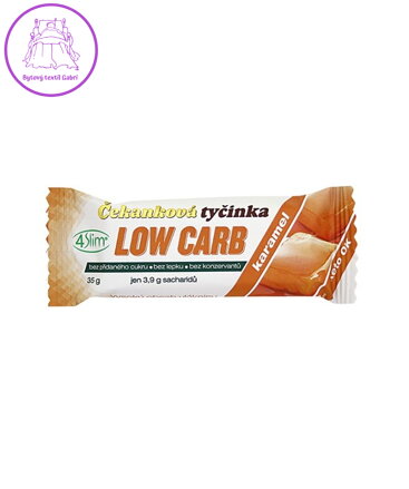 Čekanková tyčinka LOW CARB karamel 35g Kaumy 1246