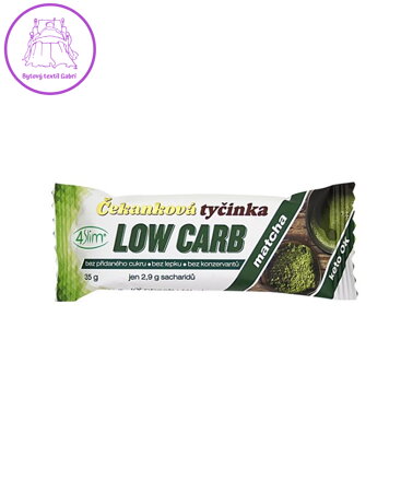 Čekanková tyčinka LOW CARB matcha 35g Kaumy 1248