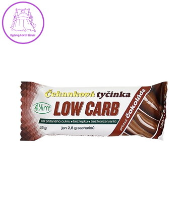 Čekanková tyčinka LOW CARB čokoláda 35g Kaumy 1245