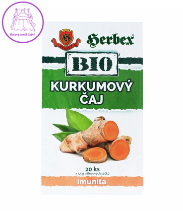 Kurkumový čaj BIO  20x1,5g 3810