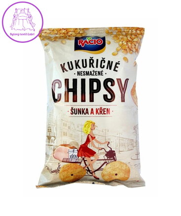 Racio Chipsy šunka a křen 80g Racio 1375