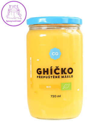 Ghí přepuštěné máslo BIO 720ml  4978