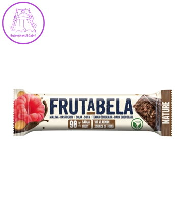 Frutabela nature malina v čokoládě bez cukru 35g Fructal 2754