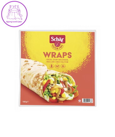 Chlebová placka Wraps 160g Schar 3023