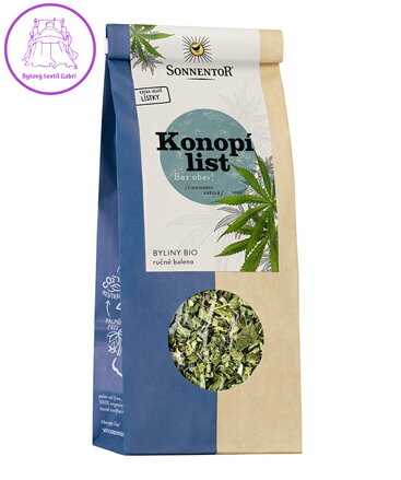 Konopí list BIO 40g Sonnentor NOVINKA 5206