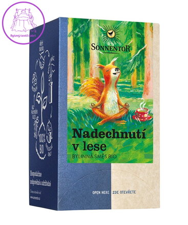 Nadechnutí v lese BIO 18x1,2g Sonnentor NOVINKA 5217