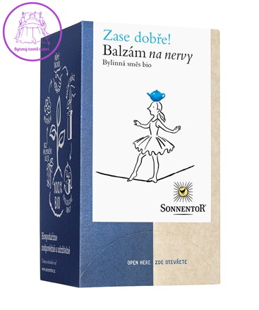 Balzám na nervy BIO 18x1,5g Sonnentor NOVINKA 5188