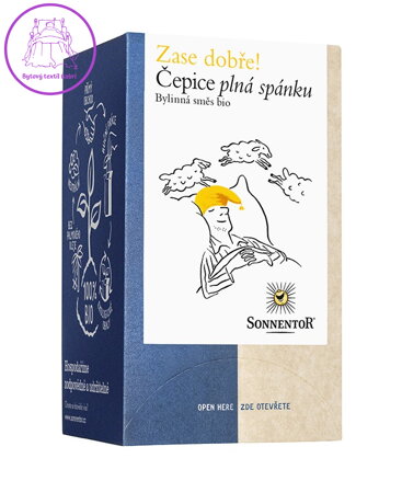 Čepice plná spánku BIO 18x1,5g Sonnentor NOVINKA 5194