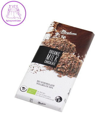 Čokoláda mléčná 35% organic BIO 100g Meybona 1380