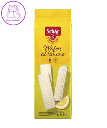 Wafers al limone oplatky citronové 125g Schar 5252