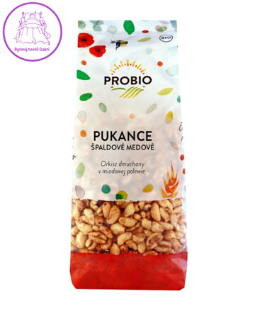 Pukance špaldové medové BIO 80g Probio NOVINKA 5304